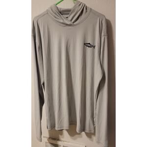 RepYourWater Sun Hoody Lightweight Breathable Fishing Outdoor Graphic Print XL